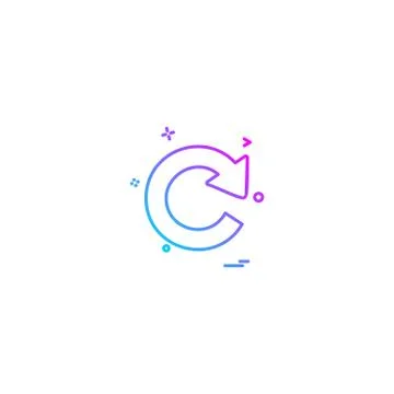 User interface icon deisgn vector Illustrazione stock