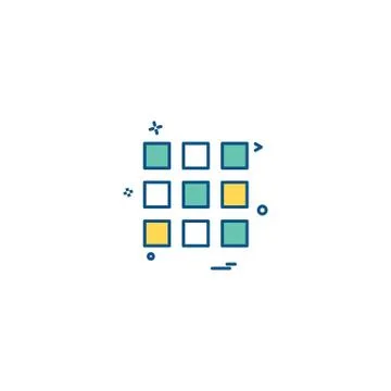 User interface icon deisgn vector イラスト素材