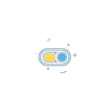 User interface icon deisgn vector Illustrazione stock