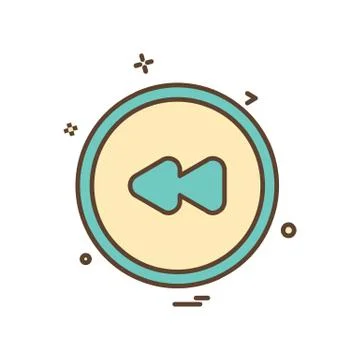 User Interface icon design vector イラスト素材