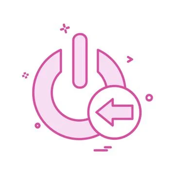 User Interface icon design vector Stock Illustration