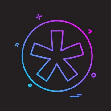 User Interface icon design vector Stock Illustration