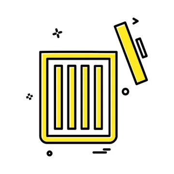 User Interface icon design vector 스톡 일러스트