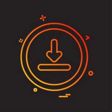 User Interface icon design vector Stock Illustration