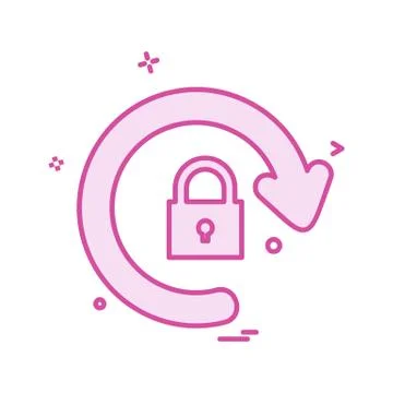 User Interface icon design vector Illustrazione stock