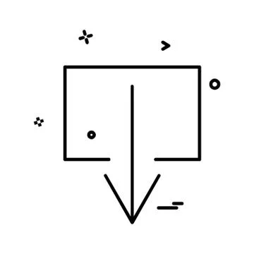 User Interface icon design vector イラスト素材