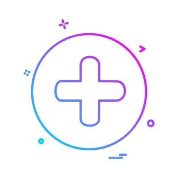 User Interface icon design vector Illustrazione stock