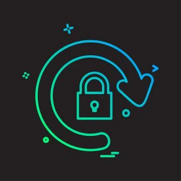 User Interface icon design vector Stockillustratie