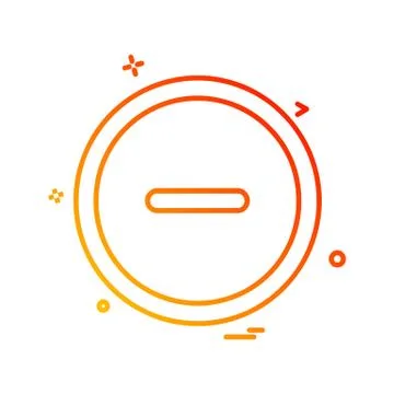 User Interface icon design vector Stock Illustration