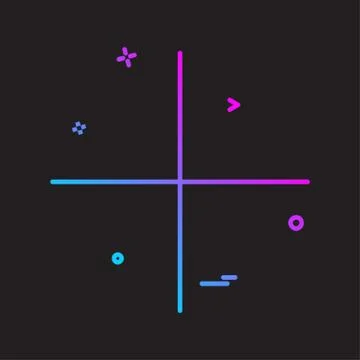 User Interface icon design vector イラスト素材