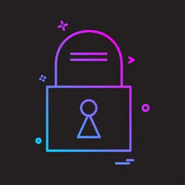 User Interface icon design vector 스톡 일러스트