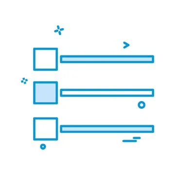 User Interface icon design vector Stockillustratie