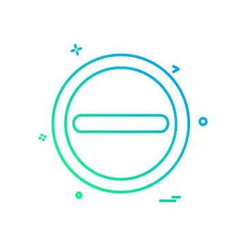 User Interface icon design vector Stock Illustration