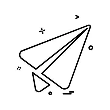 User Interface icon design vector Illustrazione stock