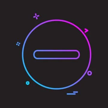 User Interface icon design vector Stock Illustration