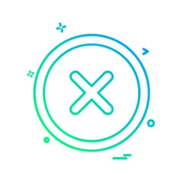 User Interface icon design vector Illustrazione stock