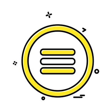 User Interface icon design vector Stock Illustration