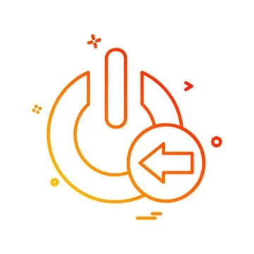 User Interface icon design vector Stock Illustration