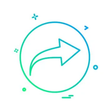 User Interface icon design vector イラスト素材