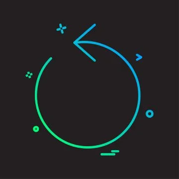 User Interface icon design vector イラスト素材