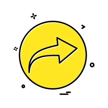 User Interface icon design vector Illustrazione stock