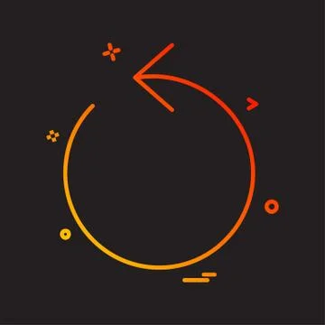 User Interface icon design vector Stock Illustration