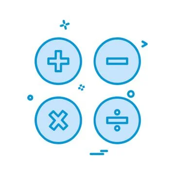 User Interface icon design vector 스톡 일러스트