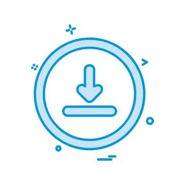 User Interface icon design vector イラスト素材