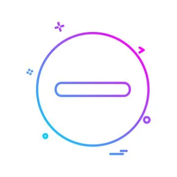 User Interface icon design vector Stock Illustration