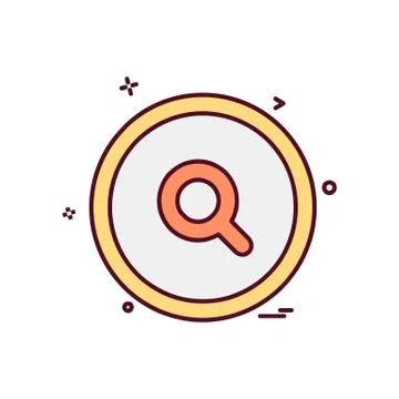 User Interface icon design vector イラスト素材