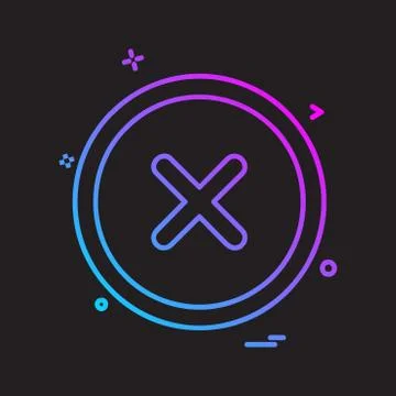 User Interface icon design vector Stock Illustration