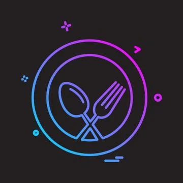 User Interface icon design vector イラスト素材