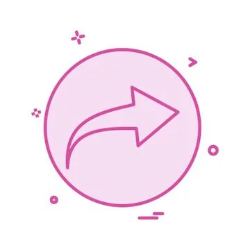 User Interface icon design vector 스톡 일러스트