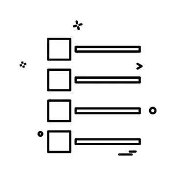 User Interface icon design vector イラスト素材