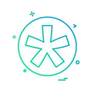 User Interface icon design vector Stock Illustration