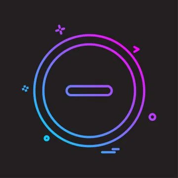 User Interface icon design vector Illustrazione stock