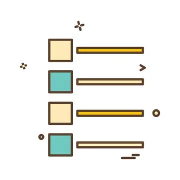 User Interface icon design vector Stock Illustration