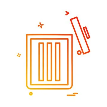 User Interface icon design vector Stock Illustration