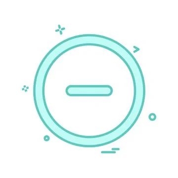 User Interface icon design vector Illustrazione stock