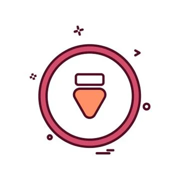 User Interface icon design vector Stock Illustration