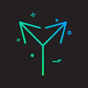 User Interface icon design vector イラスト素材