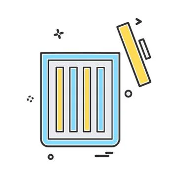 User Interface icon design vector イラスト素材