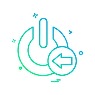 User Interface icon design vector Stock Illustration