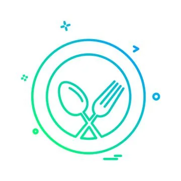 User Interface icon design vector 库存插图