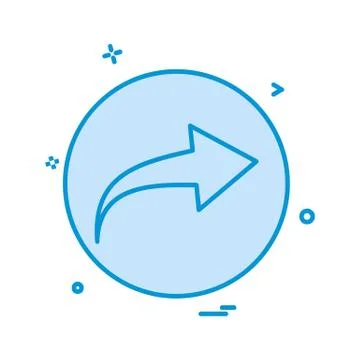 User Interface icon design vector Illustrazione stock