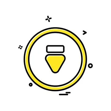 User Interface icon design vector Stock Illustration