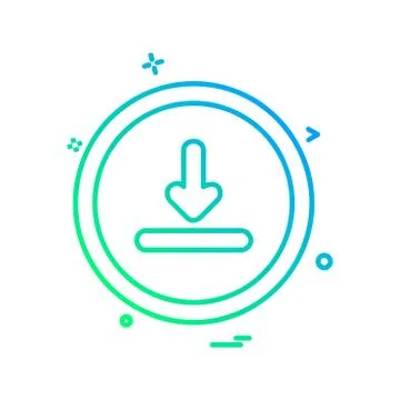 User Interface icon design vector Stock Illustration