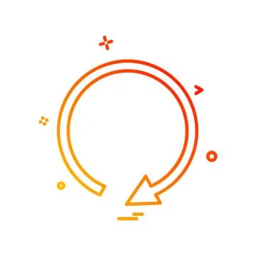 User Interface icon design vector イラスト素材