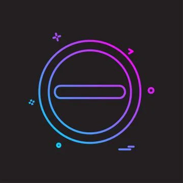 User Interface icon design vector Stockillustratie