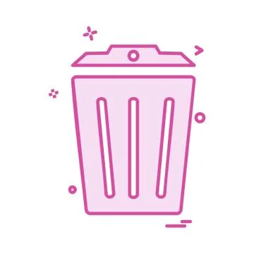 User Interface icon design vector Illustrazione stock